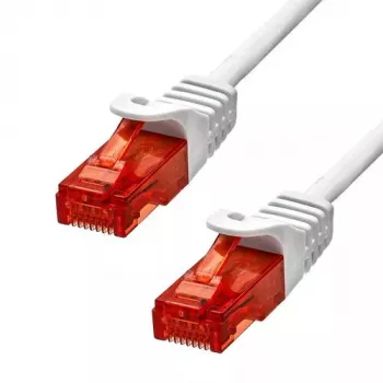Kabel Ethernet ProXtend CAT6 RJ-45 U/UTP 7M Biały
