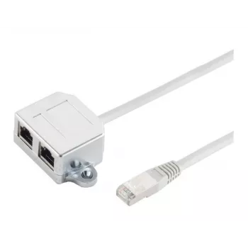 Kabel sieciowy Microconnect MPK419 srebrny 0,15 m Cat5e F/UTP (FTP)
