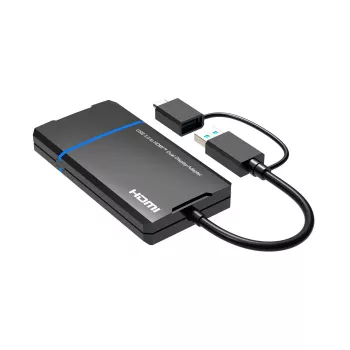 Microconnect USB 3.1 Type-C do HDMI Adapter MC-USB3.1CHDMIX2-2IN1