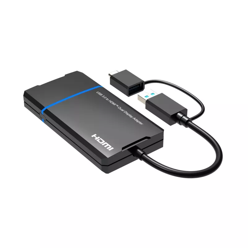 Microconnect USB 3.1 Type-C do HDMI Adapter MC-USB3.1CHDMIX2-2IN1