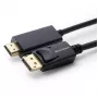 Microconnect MC-DP-HDMI-200 adapter kabla wideo 2 m DisplayPort Czarny
