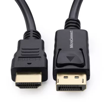 Kabel wideo Microconnect MC-DP-HDMI-500 5 m DisplayPort Czarny