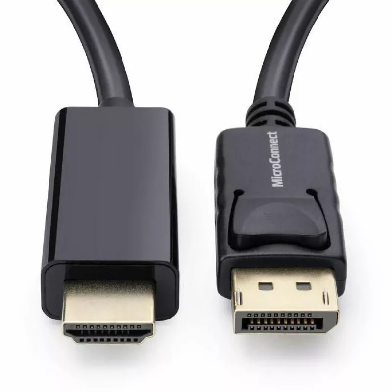 Kabel wideo Microconnect MC-DP-HDMI-500 5 m DisplayPort Czarny