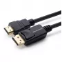adapter kablowy wideo Microconnect MC-DP-HDMI-1000 10 m DisplayPort Czarny