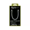 Kabel USB-C Sandberg Survivor 0,2 m 100 W czarno-biały