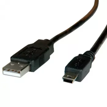 Kabel USB 2.0 ROLINE A - 5-Pin Mini M/M 3,0 m