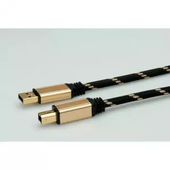 Kabel USB ROLINE GOLD A - B M/M 4,5 m