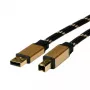 Kabel USB ROLINE GOLD A - B M/M 4,5 m