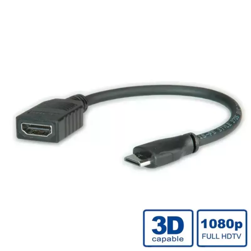 Kabel HDMI High Speed z Ethernet ROLINE 11.04.5586