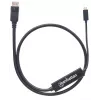 Kabel Manhattan USB-C na DisplayPort, 4K@60Hz, 1m, wtyk-wtyk, czarny, nie dwukierunkowy, trzy lata gwarancji, odpowiednik CDP2DP1MBD
