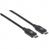 Kabel USB-C Manhattan USB2C5C2M 2m Męski do Męskiego