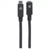 Przedłużacz USB-C Manhattan 50 cm Męski na Żeński