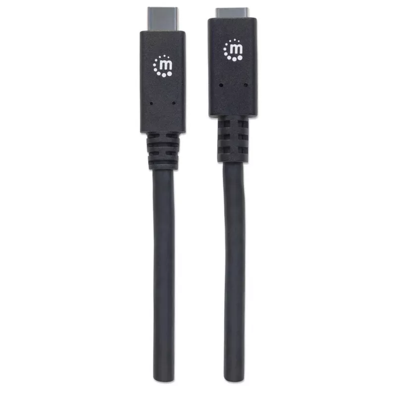 Przedłużacz USB-C Manhattan 50 cm Męski na Żeński