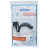 Manhattan Mini DisplayPort 1.2a na DVI-D 24+1 kabel, 1080p@60Hz, 1.8m, Męski na Męski, Kompatybilny z DVD-D, Czarny, Dożywotnia Gwarancja