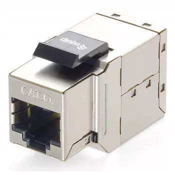 Ekranowany keystone inline coupler Cat.6A Equip 125596