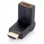 Składany adapter HDMI męski na żeński, Equip, 118911