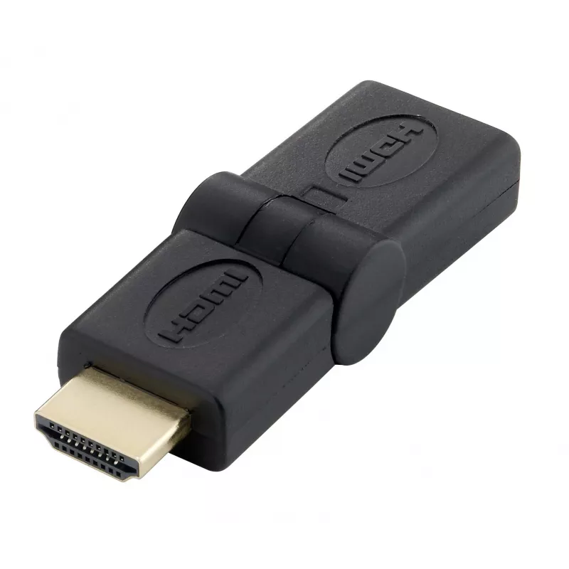 Składany adapter HDMI męski na żeński, Equip, 118911