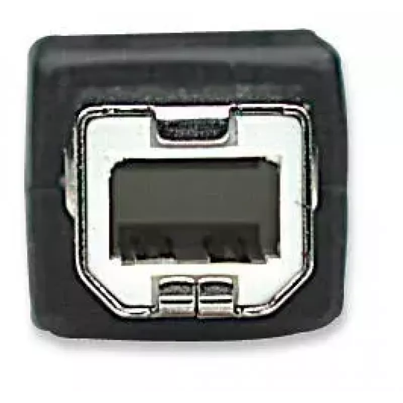 Manhattan USB-A do USB-B, 0,5 m, Męski do Męskiego, 480 Mbps (USB 2.0), Hi-Speed USB, Czarny, Dożywotnia gwarancja, Odpowiednik USB2HAB50CM