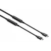 Kabel USB-C Manhattan 5 m aktywny męsko-męski 10 Gb/s 3 A czarny