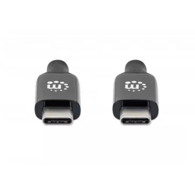 Kabel USB-C Manhattan 5 m aktywny męsko-męski 10 Gb/s 3 A czarny