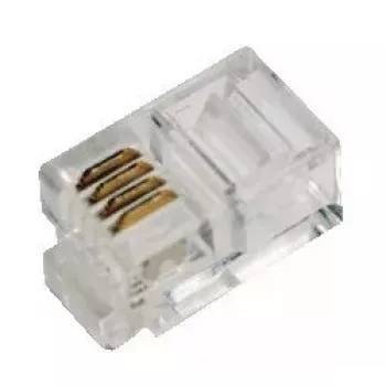 Złącze RJ10 LogiLink MP0017 przezroczyste