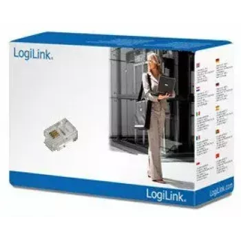 Złącze RJ11 LogiLink MP0018 przezroczyste