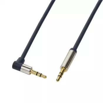 Kabel audio LogiLink 3.5 mm - 3.5 mm 0,5 m niebieski