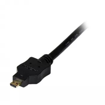 StarTech.com 3ft (1m) Micro HDMI to DVI kabel - Micro HDMI to DVI adapter kablowya - Micro HDMI Type-D Device to DVI-D Single Link Monitor/Display/Projector Video Converter Cord - Durable