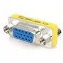 StarTech.com Slimline VGA HD15 Przejściówka płci - żeński/żeński, VGA, VGA, Srebrny