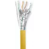 Vivolink PROCAT40 kabel sieciowy Żółty 40 m Cat6a F/FTP (FFTP)