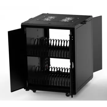 Szafa rack Lanview LVR16U7075BL-DCN-LAPTOP 16U na laptopy