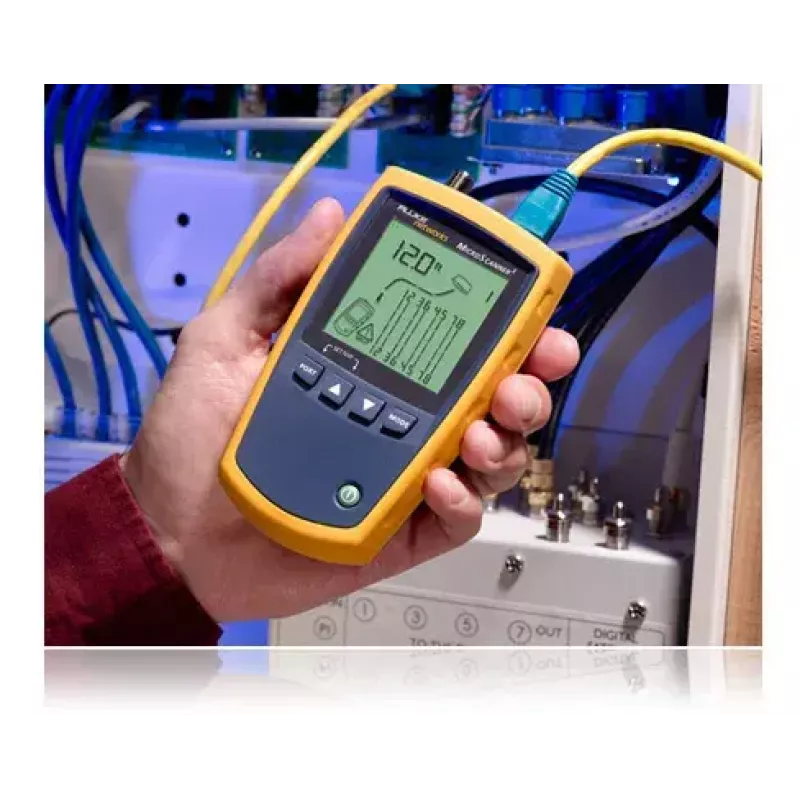 Tester kabli Fluke MicroScanner² Niebieski Żółty
