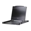 ATEN CL6700MW konsola rackowa 43,9 cm (17,3 cala) 1920 x 1080 pikseli Metalowa Czarna 1U