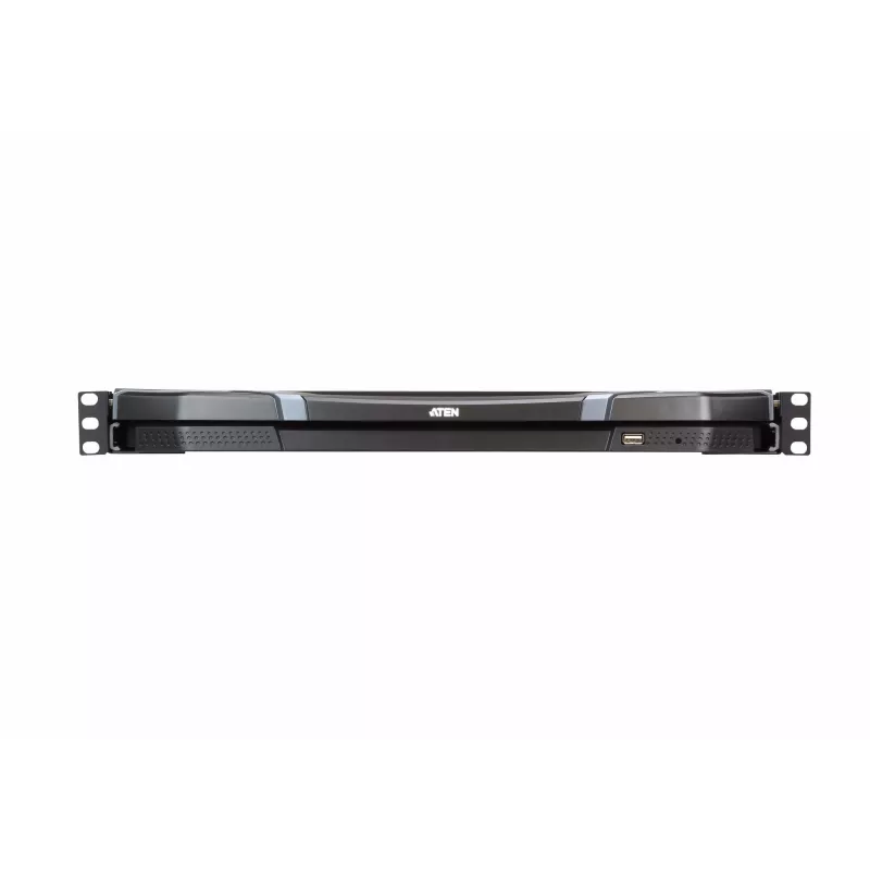 ATEN CL3800NW konsola rackowa 47 cm (18,5 cala) 1920 x 1080 pikseli Metal, Tworzywo sztuczne Czarny 1U