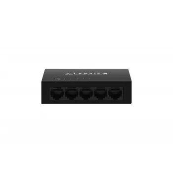 Lanview LVN-DESK-5PORT-1G niezarządzalny 5-portowy przełącznik Gigabit Ethernet