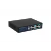 Niezarządzalny przełącznik Lanview LVN-1U-16PORT-1G 16-portowy Ethernet 1 Gbps, do montażu w szafie rack 1U