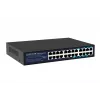 Niezarządzalny przełącznik Lanview LVN-1U-24PORT-1G — 24-portowy pełny Gigabit do montażu w szafie