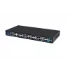 Niezarządzalny przełącznik Lanview LVN-1UMOUNT-48PORT-2SFP-1G — 48 portów RJ45 1G, 2 uplinki SFP