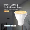 TP-Link Tapo Smart Wi-Fi Spotlight, Dimmable, 4-Pack, Smart bulb, Wi-Fi, biały, 802.11b, 802.11g, Wi-Fi 4 (802.11n), GU10, Parabolic bulb
