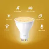 TP-Link Tapo Smart Wi-Fi Spotlight, Dimmable, 4-Pack, Smart bulb, Wi-Fi, biały, 802.11b, 802.11g, Wi-Fi 4 (802.11n), GU10, Parabolic bulb