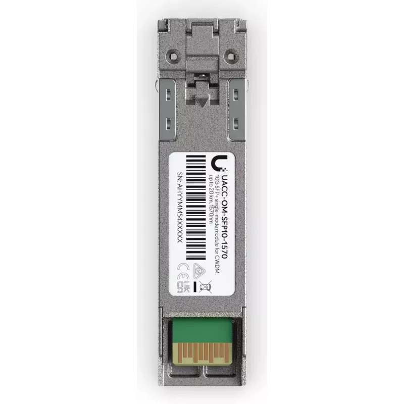 Ubiquiti UACC-OM-SFP10-1570 moduł nadawczo-odbiorczy sieciowy Światłowodowy 11300 Mbit/s SFP+ 1570 nm