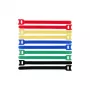 Opaska kablowa Lanview LVT-CABLESTRAPS2012-10MULTI Rzepowa opaska kablowa Polipropylen (PP) Wielokolorowy 10 szt.