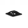 Opaska kablowa Lanview LVT-CABLEMOUNT-50B Polipropylen (PP) Czarny 50 szt.