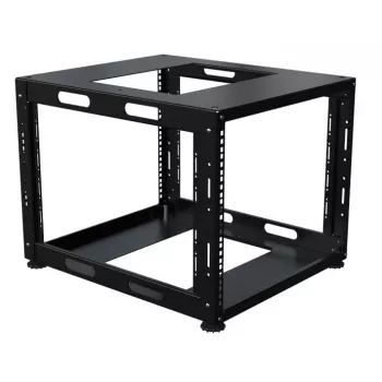 Lanview LVN-OPEN-8U-BL Open Frame Rack 8U