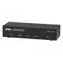 ATEN AT-VS0401, VGA, Metal, Czarny, 65 m, 300 MHz, 1920 x 1440 pikseli