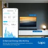 TP-Link Tapo Mini Inteligentne Gniazdo Wi-Fi, Monitorowanie Energii