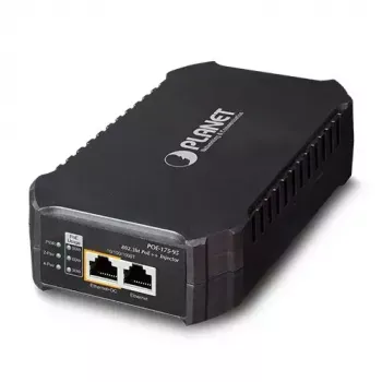 Rozgałęźnik sieciowy PLANET POE-175-95 Power over Ethernet Czarny