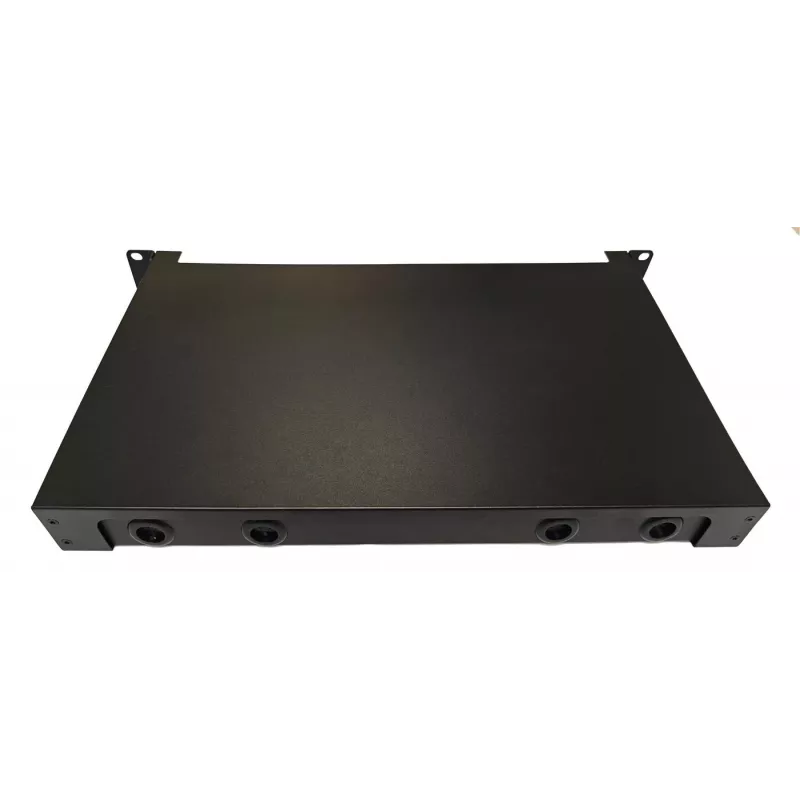 Lanview LVO-101010 wysuwany panel światłowodowy ODF, LC SM OS2, 12 rdzeni, 1U
