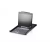 Przełącznik KVM ATEN CL1308N, montaż w szafie rack, czarny, PS/2, USB, VGA, 1U