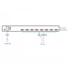 Przełącznik KVM ATEN CL1308N, montaż w szafie rack, czarny, PS/2, USB, VGA, 1U